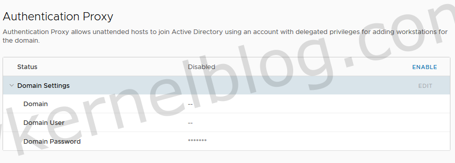 How to enable VMware vSphere authentication proxy with ease in vCenter 6.7 - Step-by-Step