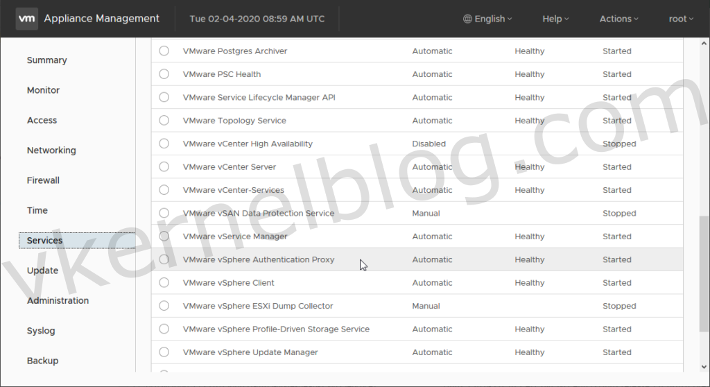 vSphere authentication proxy