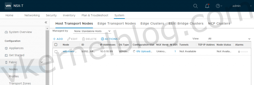 nsx-t bare metal overlay