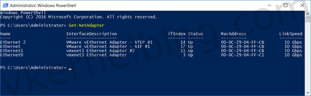 overlay windows nsx-t 2016