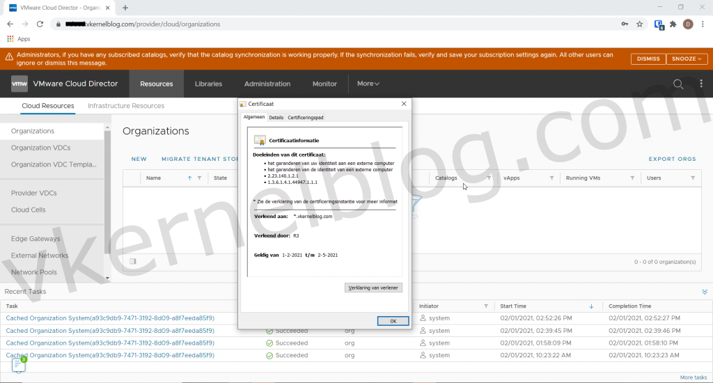 cloud director public address