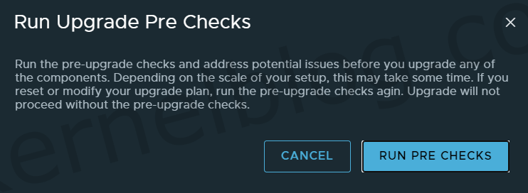 NSX-T upgrade precheck