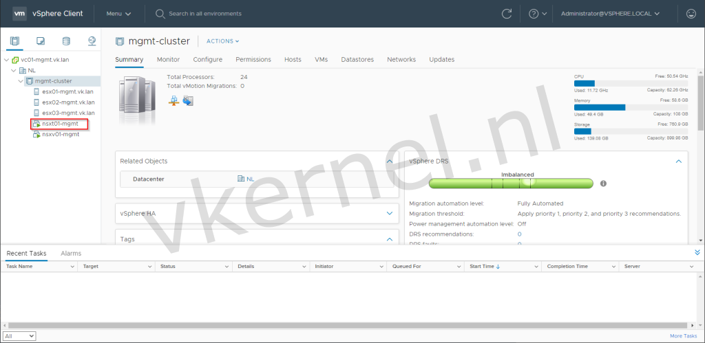 Migration Coordinator NSX-T