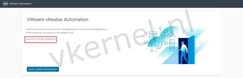 vRA successfully upgraded