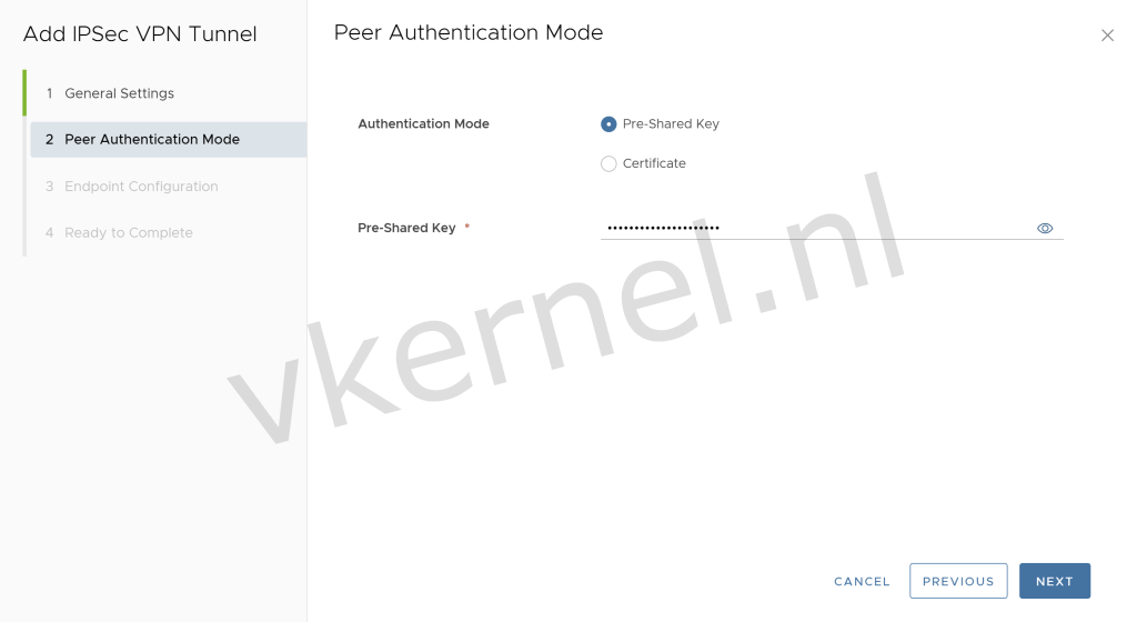Authentication Mode Cloud DIrector