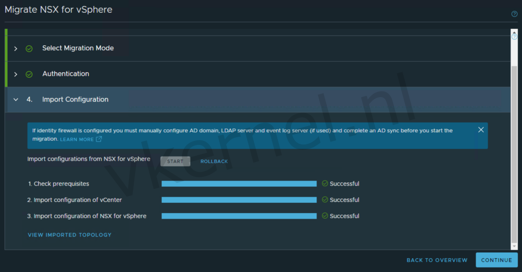 Import configuration 4