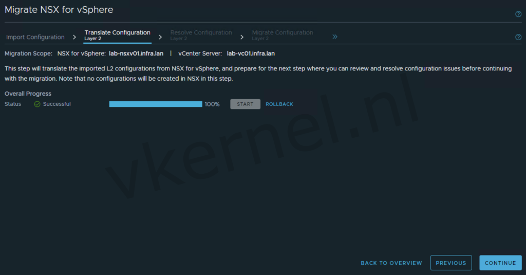 Translate Configuration Layer 2