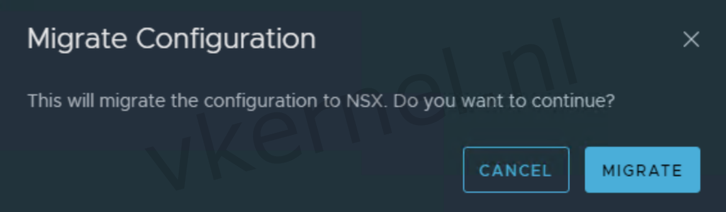 Migrate Configuration Layer 2