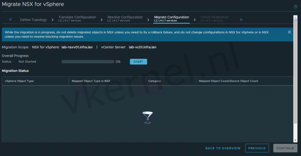 Migrate Configuration L3, L4-L7 Services