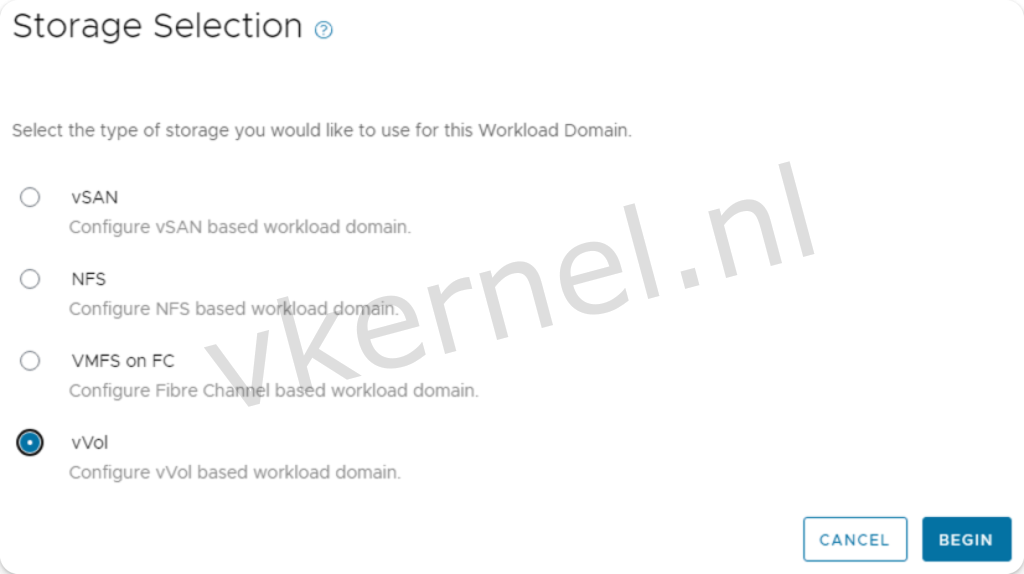 Deploy VI Workload Domain