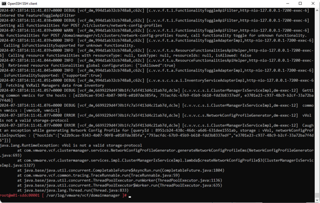 Deploy VI Workload Domain